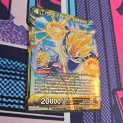 Dragon Ball Super CCG Vegeta A Master’s Temperament P-137 PR Promo Bandai Card - Image 2