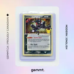 Greninja Gold Star ERROR CRIMP CUT SWSH 144 Black Star Promo Celebrations Sealed - Image 1