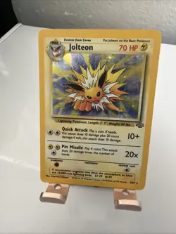 1999 Pokemon Jolteon 4/64 Jungle Holo - Image 1