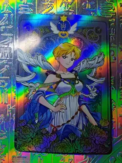 Card Goddess Anime Sailor Moon Mercury Mars Jupiter Venus Sexy Holo Oil - Image 1