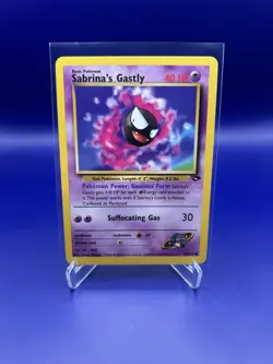 Pokemon TCG Sabrina's Gastly 97/132 Gym Challenge Regular English LP - Image 1