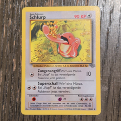 Wizards of the Coast Pokemon TCG Lickitung Schlurp Jungle 38/64 DE 1999 90HP - Image 1