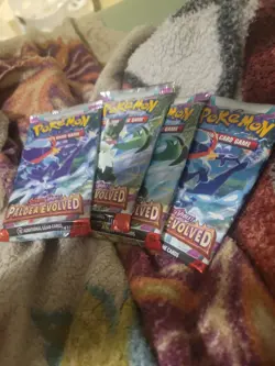 Pokemon Paldea Evolved Booster Packs x4 Scarlet & Violet New - Image 1
