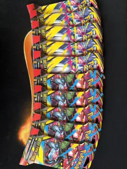 10x Pokemon TCG Base Mega Evolution Sleeve Booster Packs - Image 1