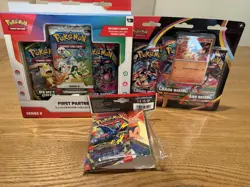 Pokemon First Partner Series 2 Illustration Box, CR Blister, & PH Portfolio - Image 1