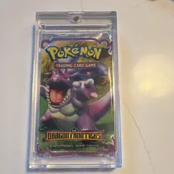 Pokemon TCG EX Dragon Frontiers Sealed Booster Pack Nidoking Art 2006 - Image 1
