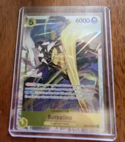 Borsalino Foil SR EB04-058 - One Piece - OP15 Adventure On Kami’s Island ENG NM - Image 1