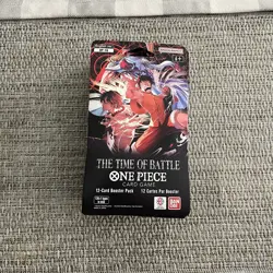 One Piece CCG OP-16 The Time Of Battle Sleeved Booster Packs English Lot of 10 - Image 2