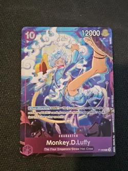 One Piece TCG - Monkey.D.Luffy Gear 5 P-099 Promo - Parallel Holo AA - Mint! - Image 1