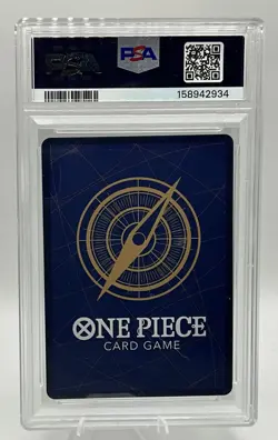 2025 One Piece Monkey D. Luffy OP11-118 SEC Alt Art Secret Rare PSA 10 Gem Mint - Image 2