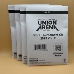 4 Kits - Union Arena Store Tournament Kits 2025 Vol. 2 Sealed New - Image 1