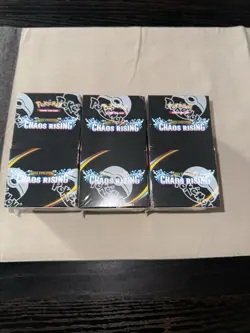 Pokemon TCG Chaos Rising Half Booster Box (18 Packs) New and Sealed ✅ - Image 1