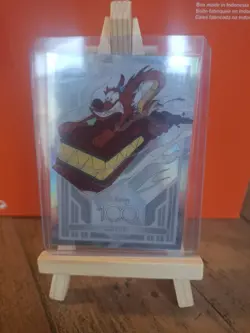 Mushu Mulan Silver Refractor 2023 Topps Chrome Disney 100 #41 - Image 3