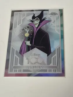 2023 Disney Topps Chrome Maleficent #89 Sleeping Beauty Silver Refractor - Image 1