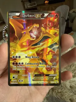 Pokemon Charizard EX XY121 Holo XY Black Star Promo 2016 TCG English Card ENG - Image 1