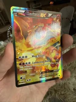 Pokemon Charizard EX XY121 Holo XY Black Star Promo 2016 TCG English Card ENG - Image 2