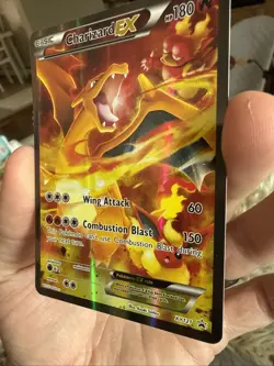 Pokemon Charizard EX XY121 Holo XY Black Star Promo 2016 TCG English Card ENG - Image 3