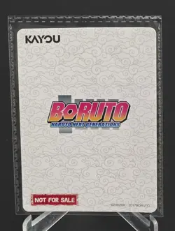 Kayou Naruto Promo Card Boruto Uzumaki NREA-PR-001 NEW SEALED - Image 2