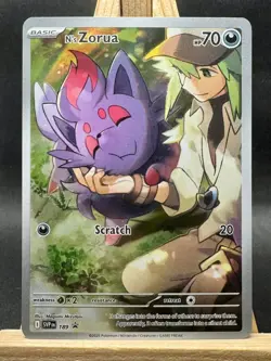 N's Zorua - Black Star Promo Pokemon Trading Card Game Scarlet & Violet 189 NM - Image 1