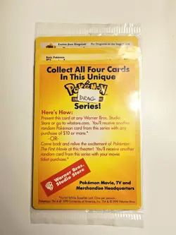 Factory Error EXTRA CARD Sealed Pokemon WB Promo Dragonite And Electabuzz - Image 2