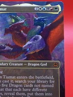 Tiamat (Borderless) - Magic The Gathering MTG Adventures in the Forgotten Realms - Image 2
