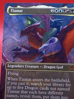 Tiamat (Borderless) - Magic The Gathering MTG Adventures in the Forgotten Realms - Image 3