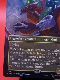 Tiamat (Borderless) - Magic The Gathering MTG Adventures in the Forgotten Realms - Image 4