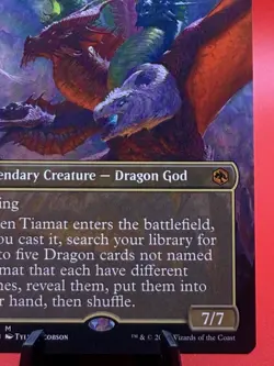 Tiamat (Borderless) - Magic The Gathering MTG Adventures in the Forgotten Realms - Image 5