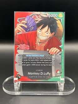 Monkey.D.Luffy - OP13-001 (Ichiban Kuji Exclusive) - One Piece TCG Promo Card - Image 1