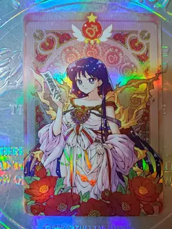 Card Goddess Anime Sailor Moon Mercury Mars Jupiter Venus Sexy Holo Oil - Image 1