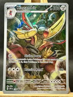 Kingambit - Promo Pokemon Trading Card Game Scarlet & Violet Promo Cards 130 NM - Image 1
