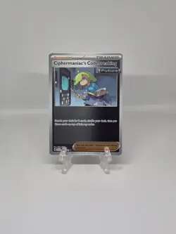 145/162 CIPHERMANIACS CODEBREAKING | REVERSE HOLO | TEMPORAL FORCES POKEMON CARD - Image 1