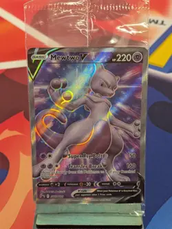 Mewtwo V SWSH229 SWSH: Sword & Shield Promo Cards Holo SEALED - Image 1