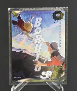 Kayou Naruto Promo Card Boruto Uzumaki NREA-PR-001 NEW SEALED - Image 1