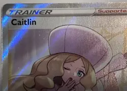 Caitlin 189/198 Chilling Reign NM Full Art Ultra Rare Pokemon Card - Image 3
