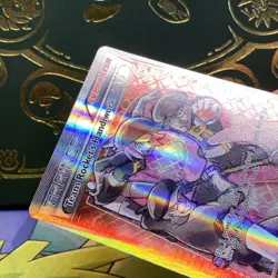 Team Rocket's Handiwork 124/124 Fates Collide Full Art Holo Pokemon Card MP+ - Image 3
