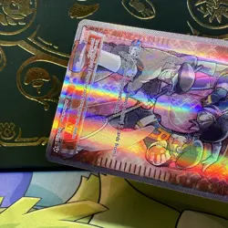 Team Rocket's Handiwork 124/124 Fates Collide Full Art Holo Pokemon Card MP+ - Image 5