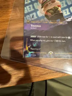 Teemo - Scout (GG EZ) - Riftbound Organized Play Promotional Cards (OPP) - Image 2