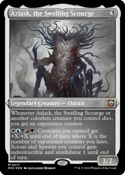 Azlask, the Swelling Scourge (Foil Etched) *Foil* M3C 17 NM-LP - Image 1