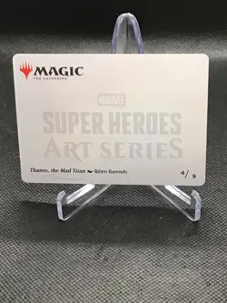 MTG Marvel Super Heroes Art Series 4/9 Thanos, the Mad Titan - Image 2