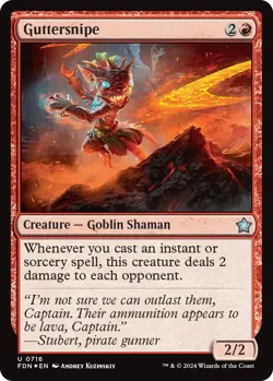 MTG Foil - Guttersnipe - 716 / NM / English - Image 1