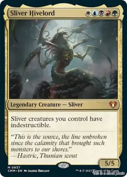 MTG Sliver Hivelord [CMM - 937] LP - Image 1