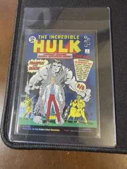 MTG Marvel Super Heroes MSH Bruce Banner 0390 FOIL Borderless Comic Mythic - Image 2