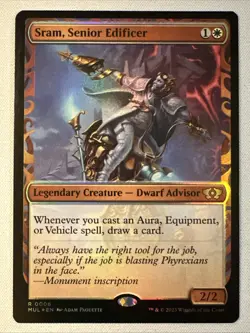 MTG / Sram, Senior Edificer / MUL / #6 / FOIL / Rare / NM - Image 1