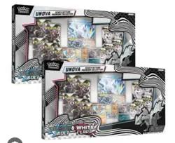 2X Costco Pokemon Unova Heavy Hitters Premium Collection BB + WF *New* - Image 1