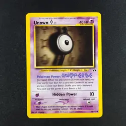 Unown I 68/75 - Neo Discovery - Pokemon Card - Image 1