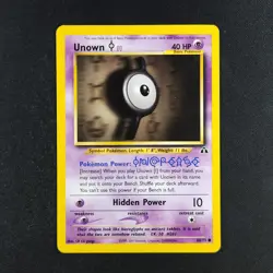 Unown I 68/75 - Neo Discovery - Pokemon Card - Image 3