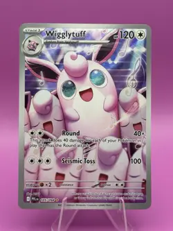 Wigglytuff Illustration Rare Holo Phantasmal Flames Set 105/094 Pokemon TCG NM - Image 1