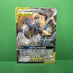 Pokemon TCG Lucario & Melmetal GX Tag Team Unbroken Bonds Card 120/214 - Image 1