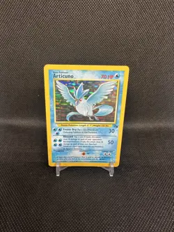 Vintage Pokemon TGC Base Set Articuno Fossil 2/62 Holo Rare LP+ - Image 1